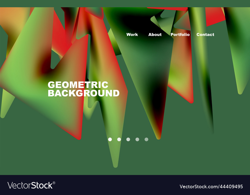 Shards shape composition abstract background web Vector Image Shards shape composition abstract background web
