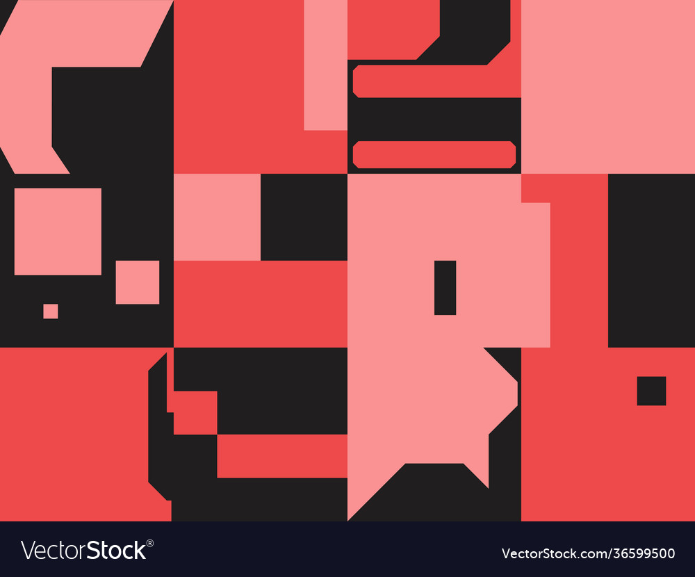 Technology abstract pattern design vector image Technology abstract pattern design