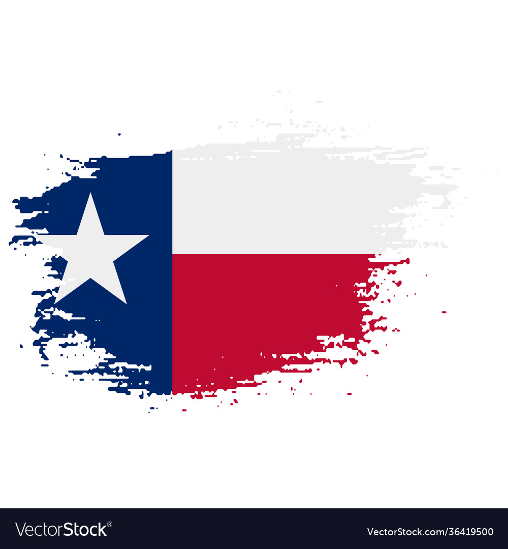 Texas grunge damaged scratch vintage and old vector image Texas grunge damaged scratch vintage and old