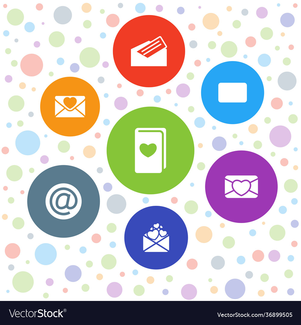 7 email icons