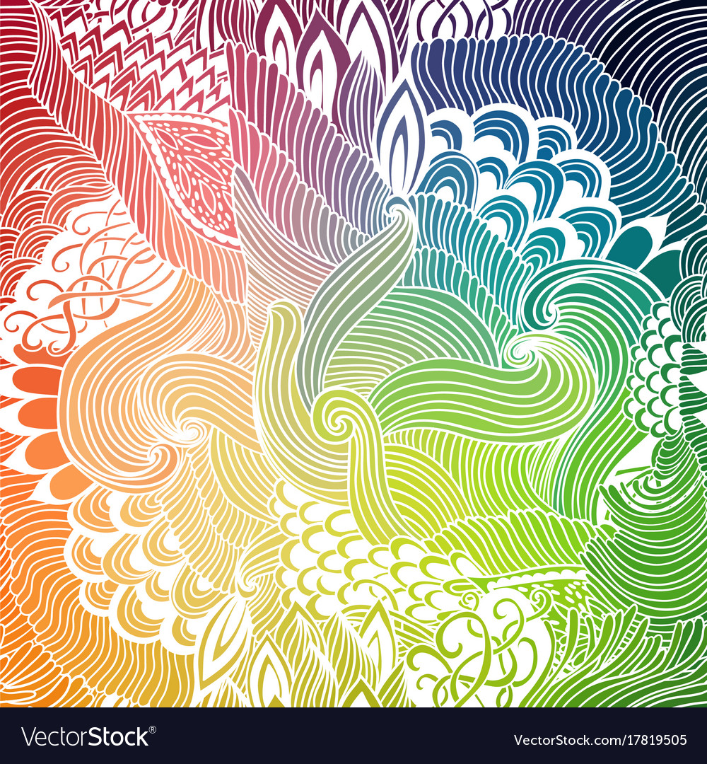 Abstract pattern background with waves ornament
