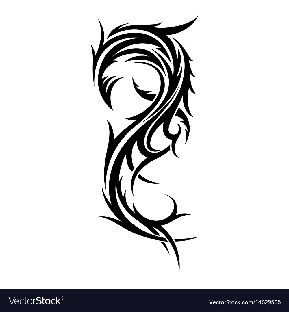 Tribal Tattoo Template