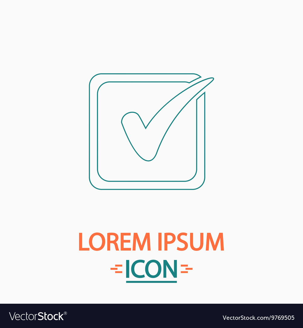 Checklist computer symbol
