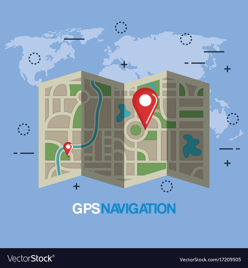Gps navigation app icons