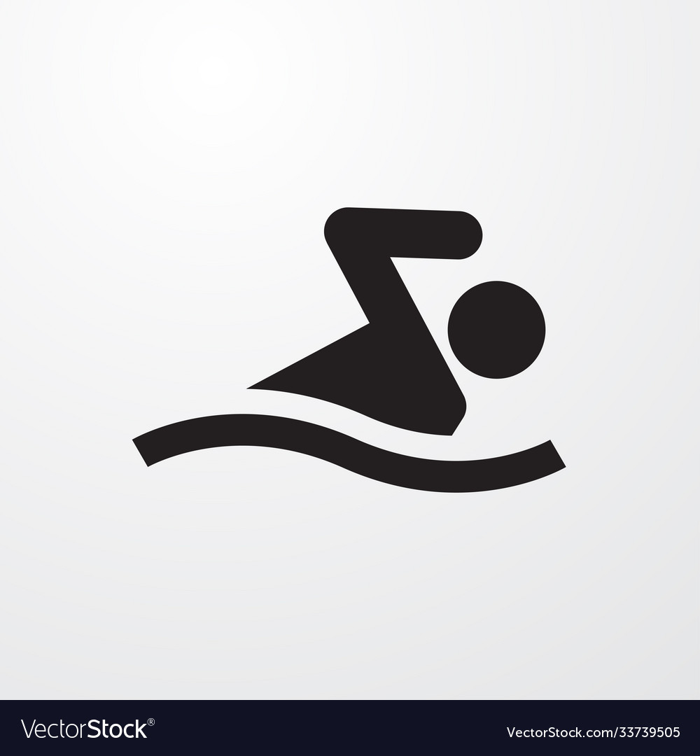 Swim icon for web and mobile