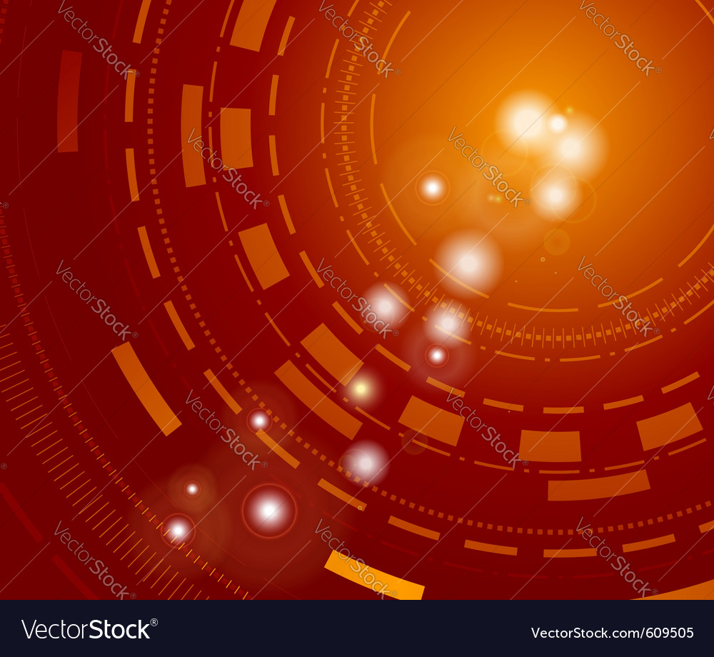 Technological background with sparkles