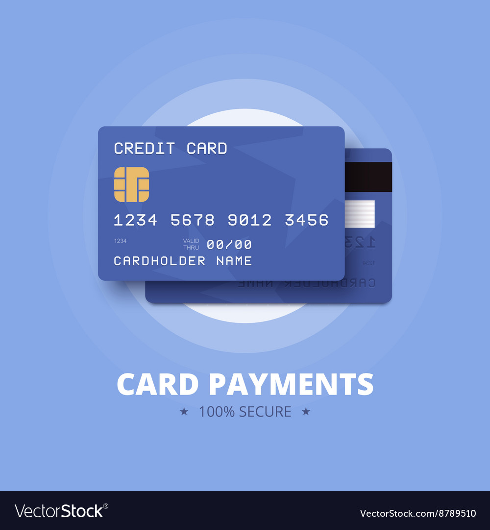 Card payments Royalty Free Vector Image - VectorStock