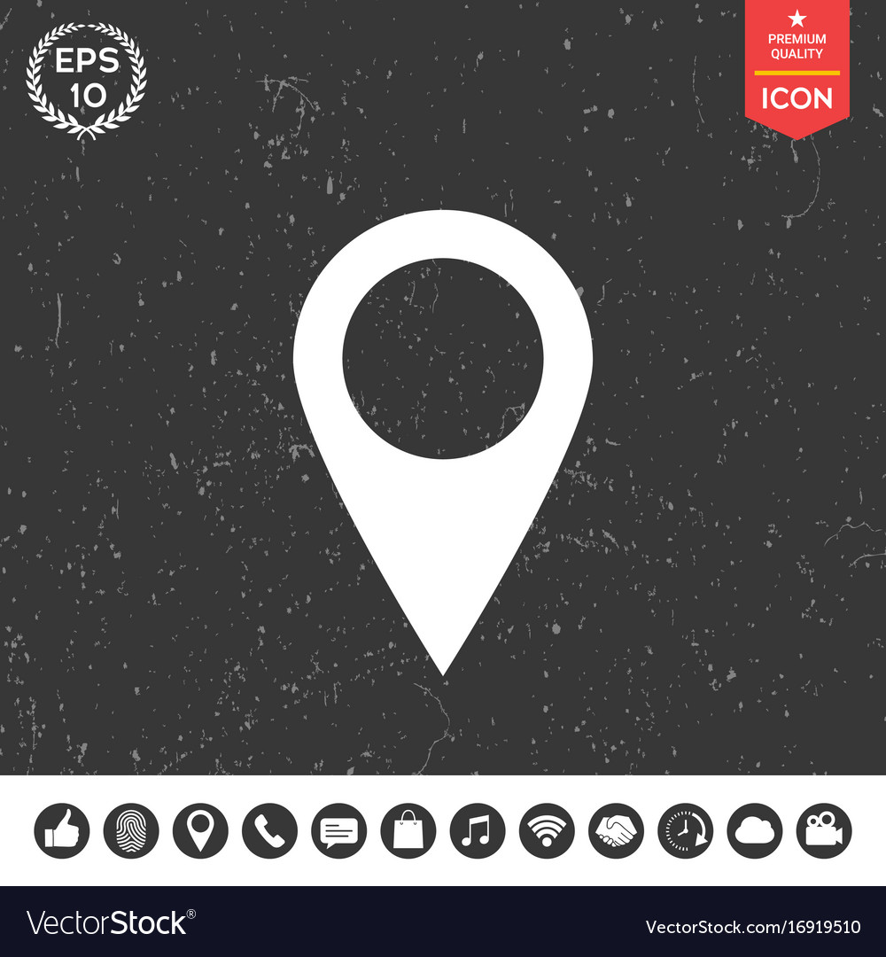 Map pointer icon