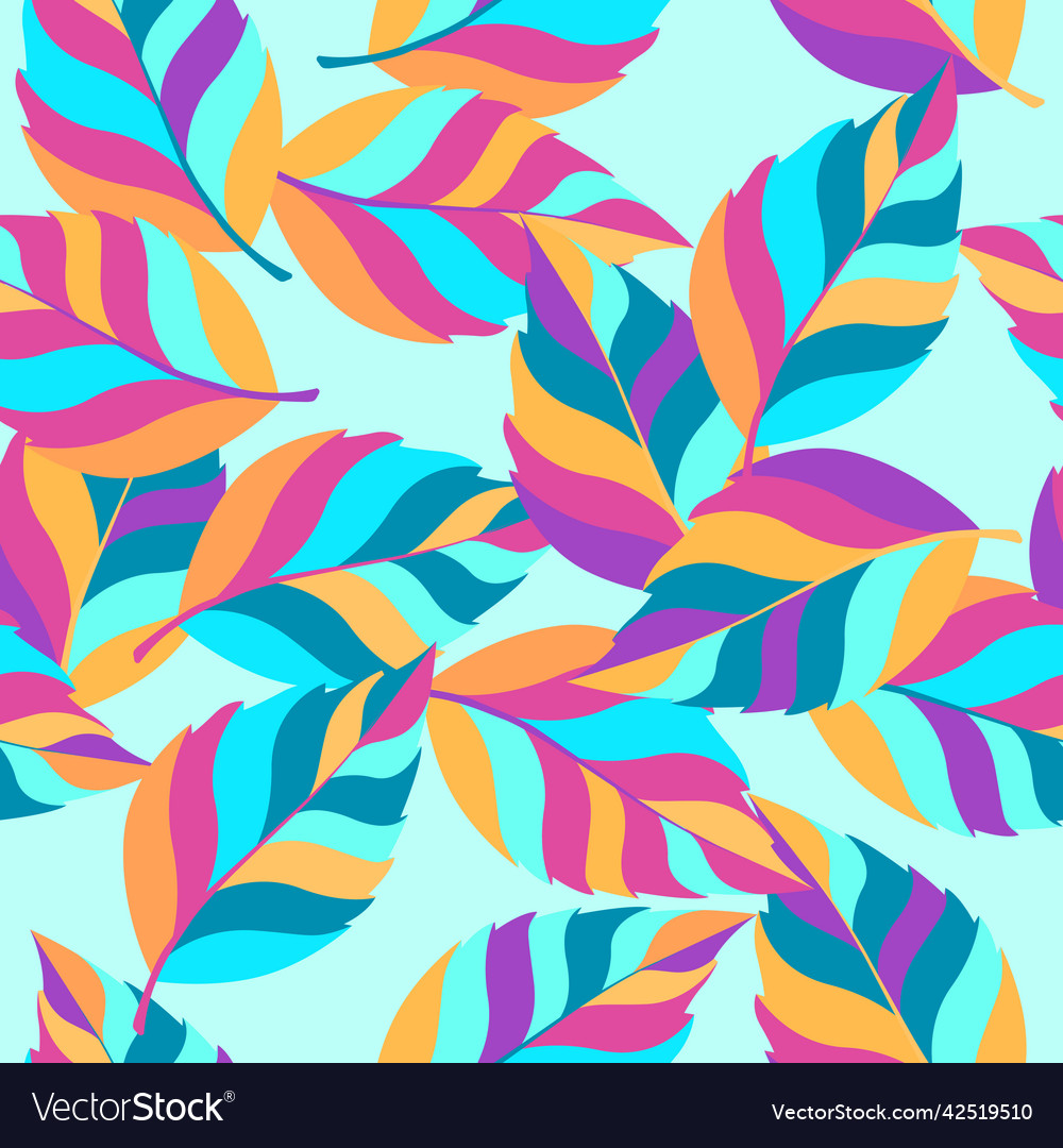 Natural seamless pattern modern summer