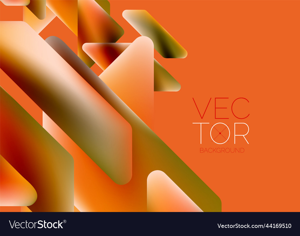 Tech minimal geometric wallpaper creative Vector Image
