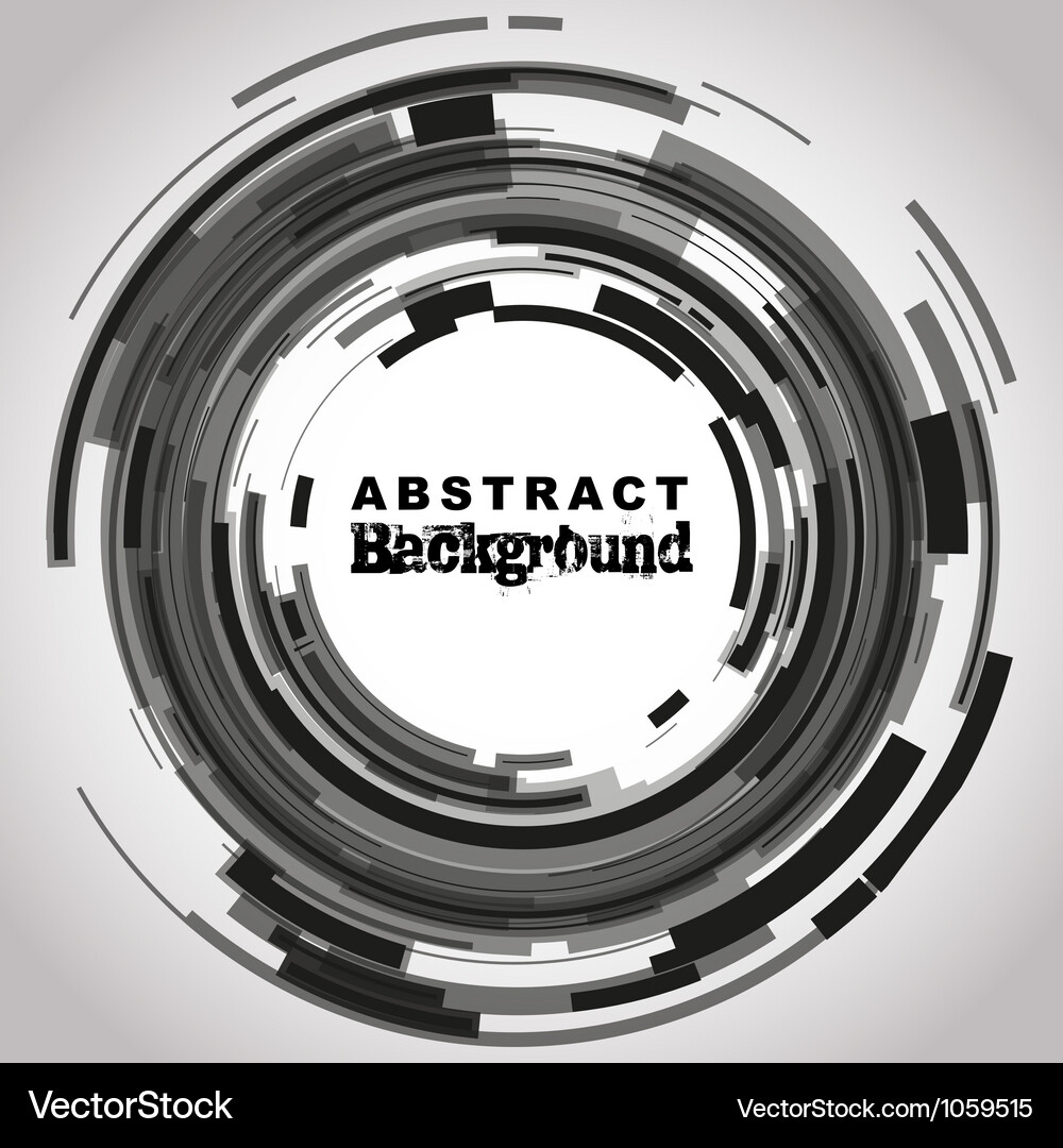Abstract circle background Royalty Free Vector Image