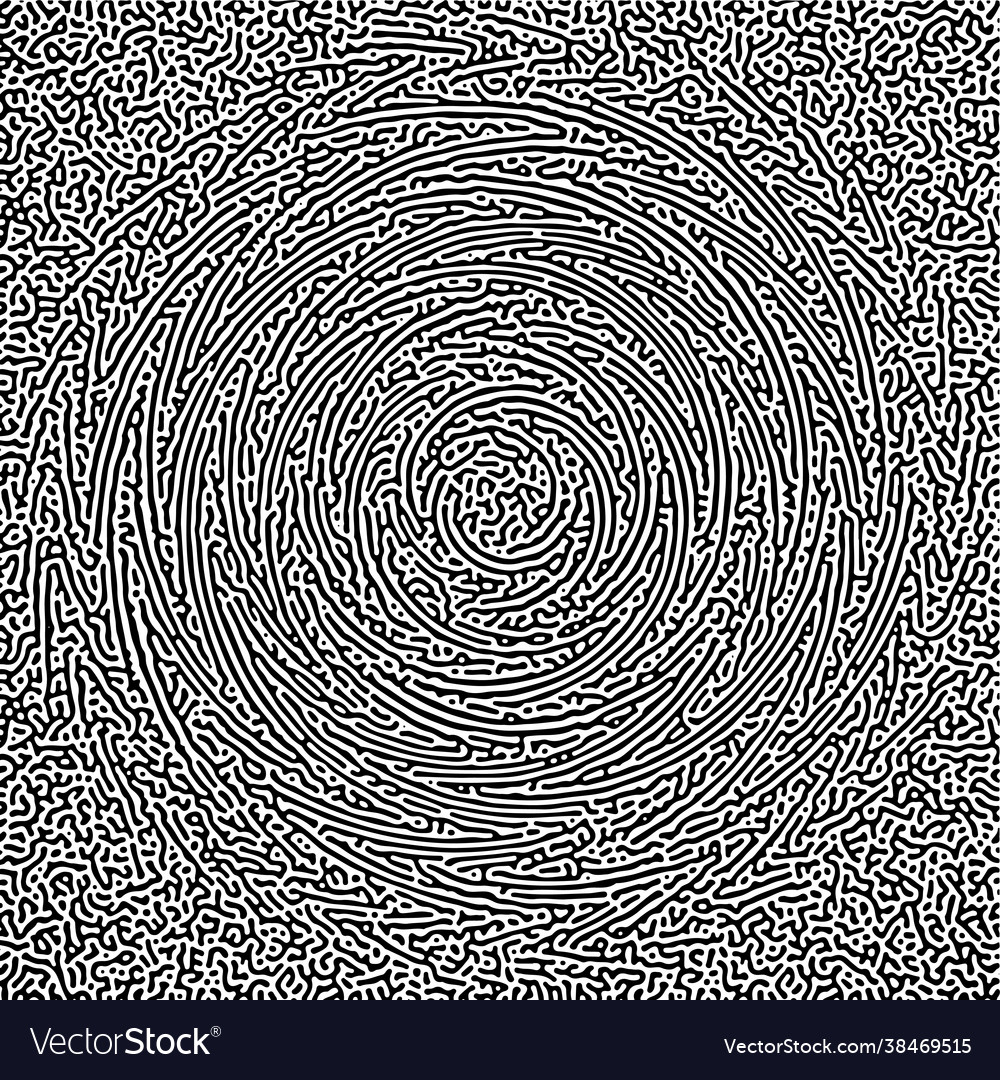 Cyclic symmetric multiscale turing pattern Vector Image Cyclic symmetric multiscale turing pattern