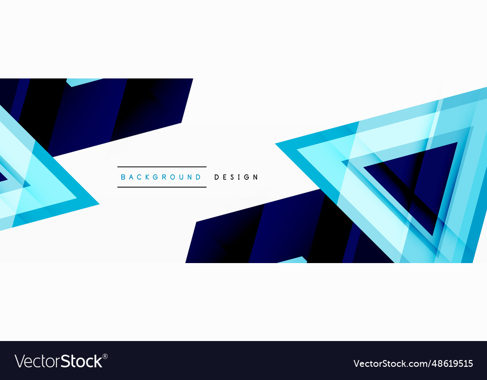 Geometric shapes design with dynamic shadow Vector Image Geometric shapes design with dynamic shadow