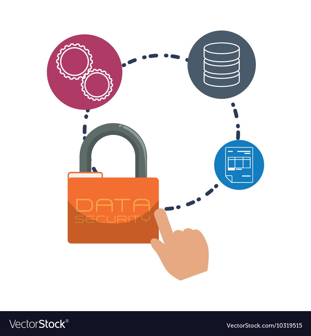 Web hosting padlock design