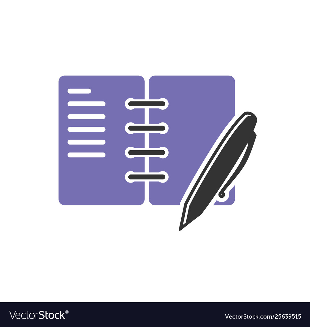 Writing related icon on background for graphic vector image Writing related icon on background for graphic