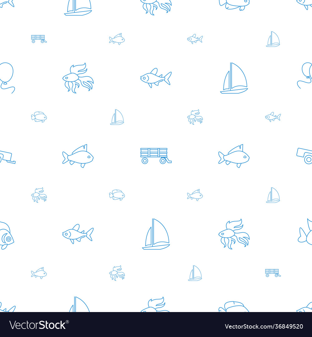 Eps10 icons pattern seamless white background