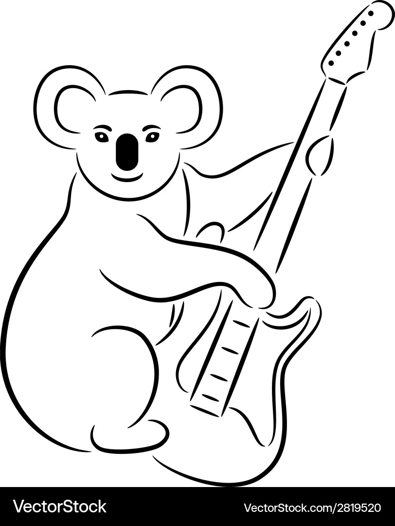 Koala bear Royalty Free Vector Image - VectorStock