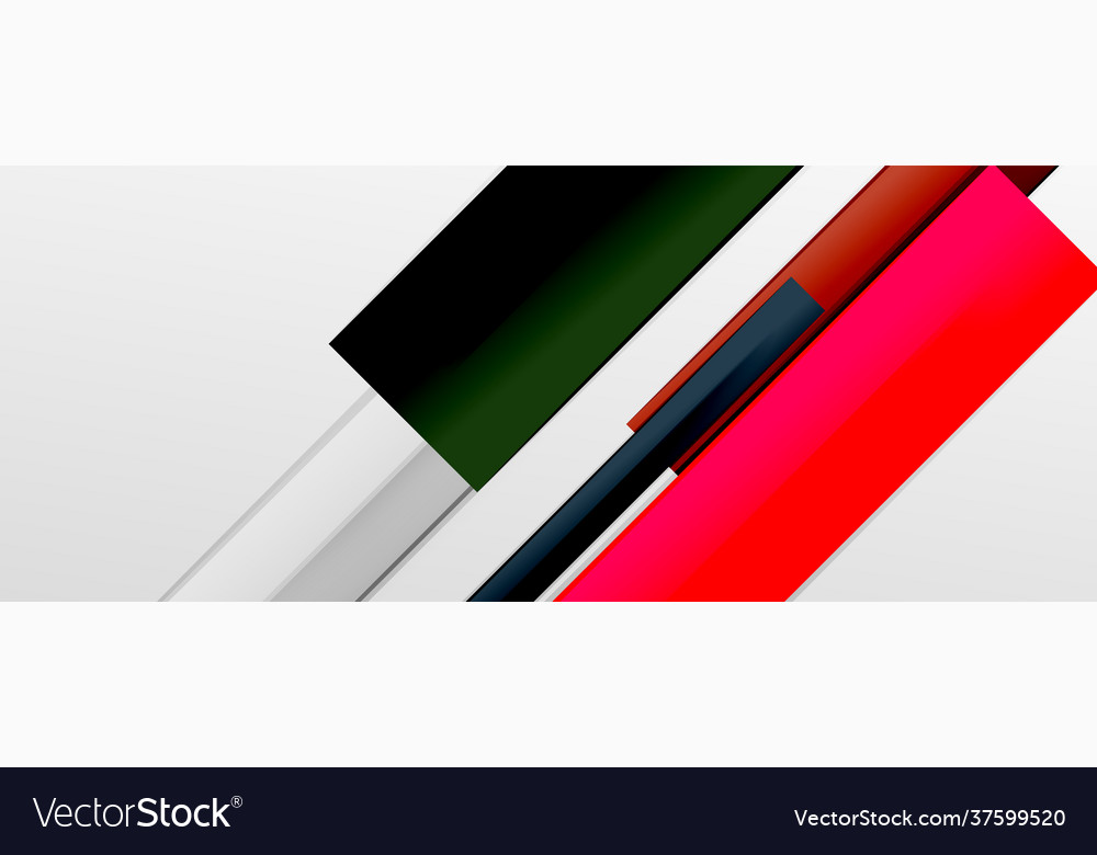 Multicolored lines background design template Vector Image Multicolored lines background design template