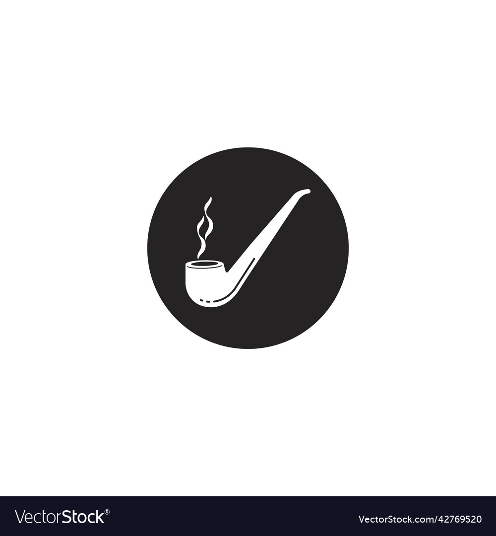 Smoking pipe icon