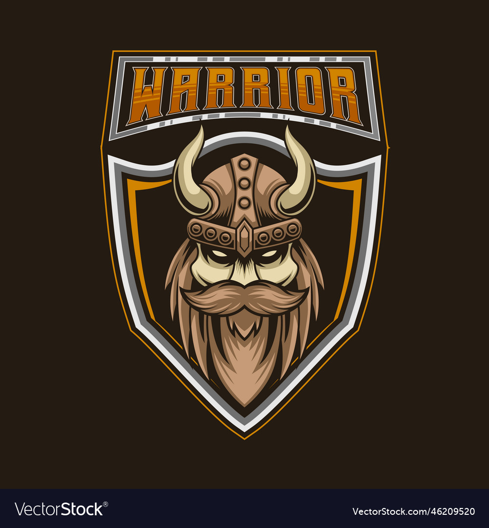 Viking logo e-sport mascot design