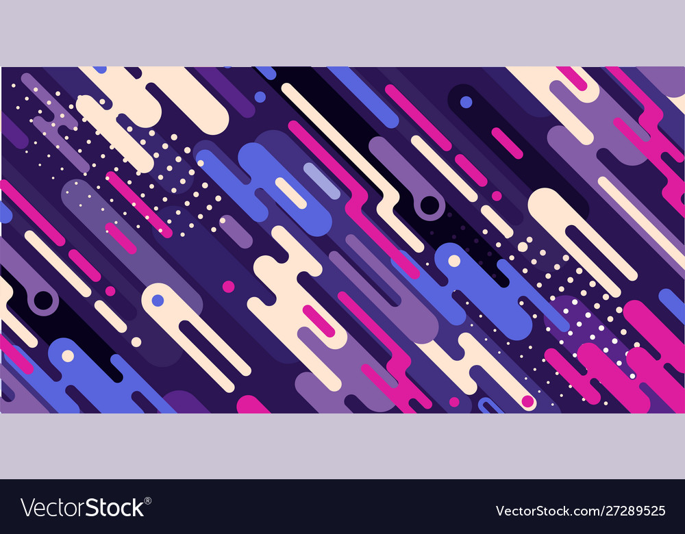 Abstract background with colorful rounded shapes