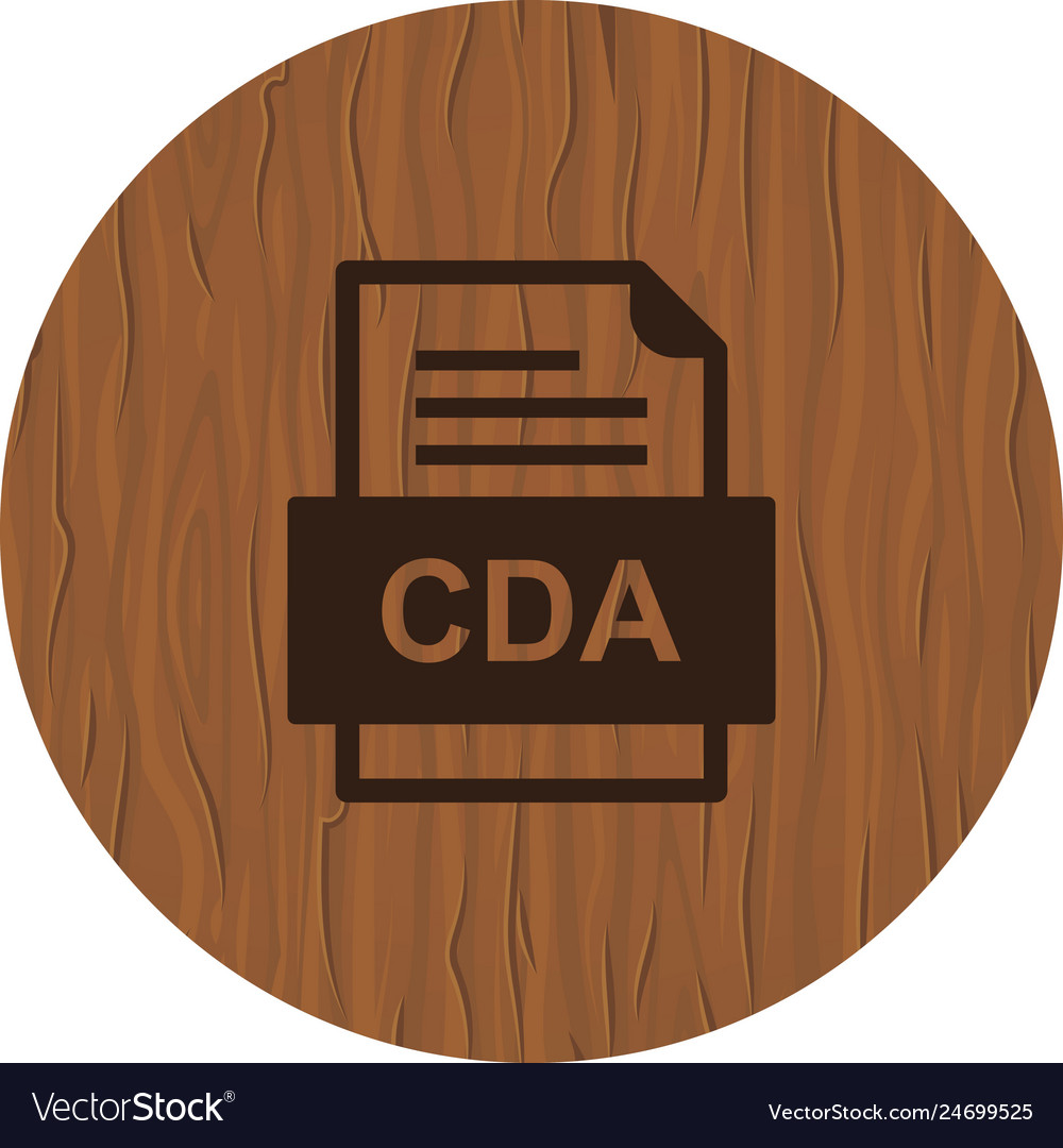 Cda file document icon