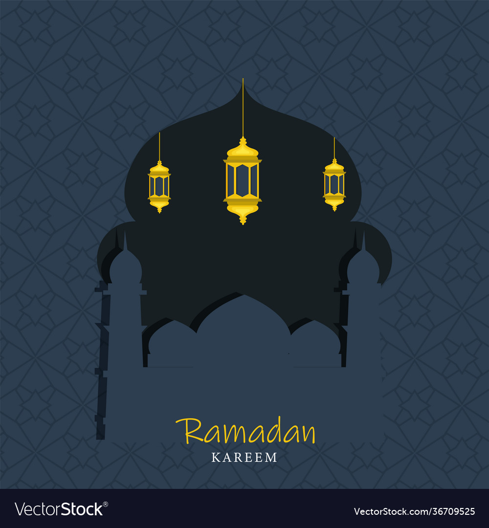 Islamic holy month ramadan concept