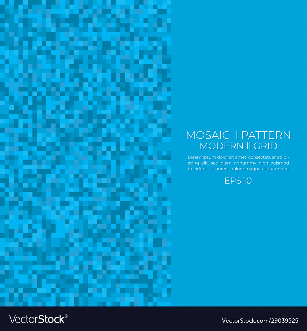 Mosaic pixel pattern background geometric square