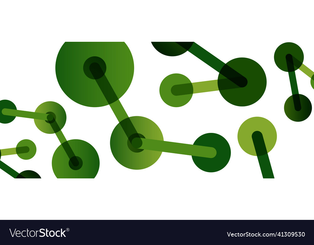 Abstract background round dots connected by lines Vector Image Abstract background round dots connected by lines