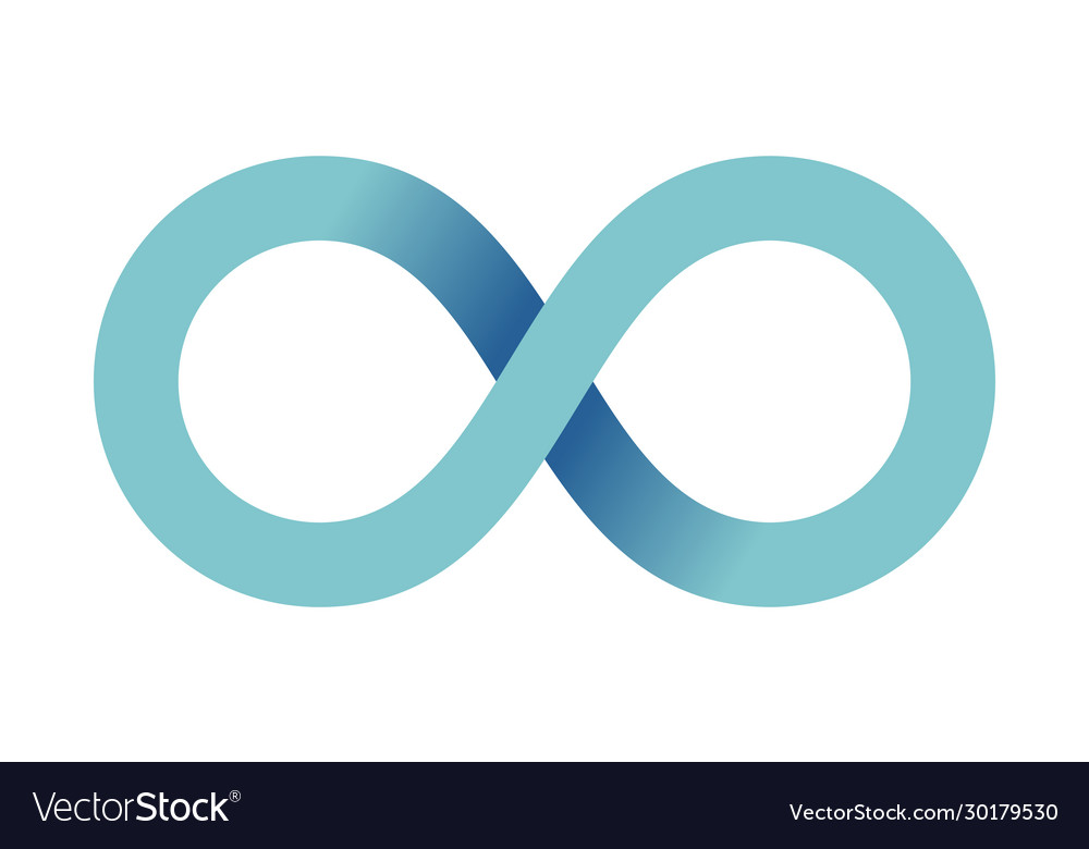 Abstract Infinity Loop