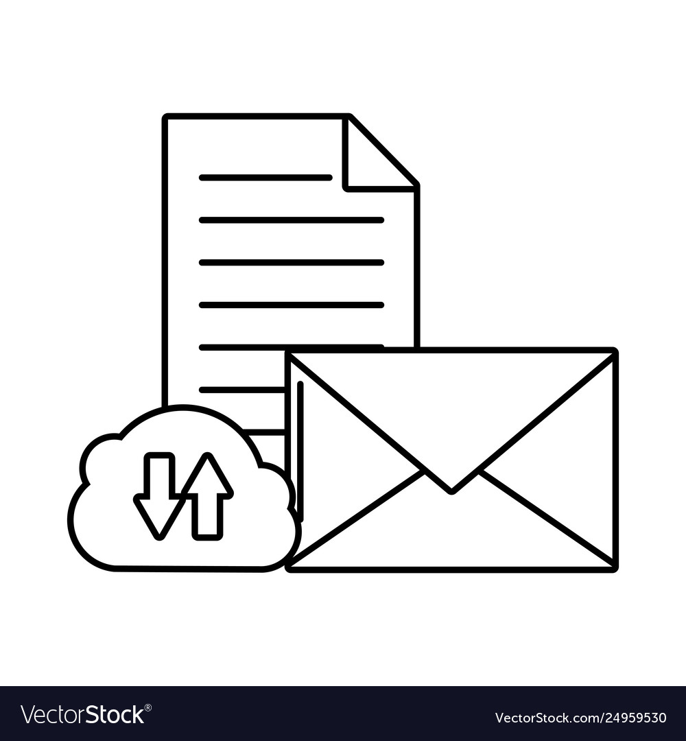 Cloud computing data email