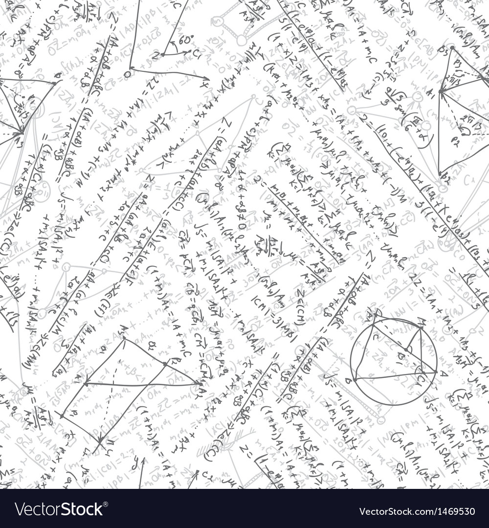 Maths seamless pattern eps 8