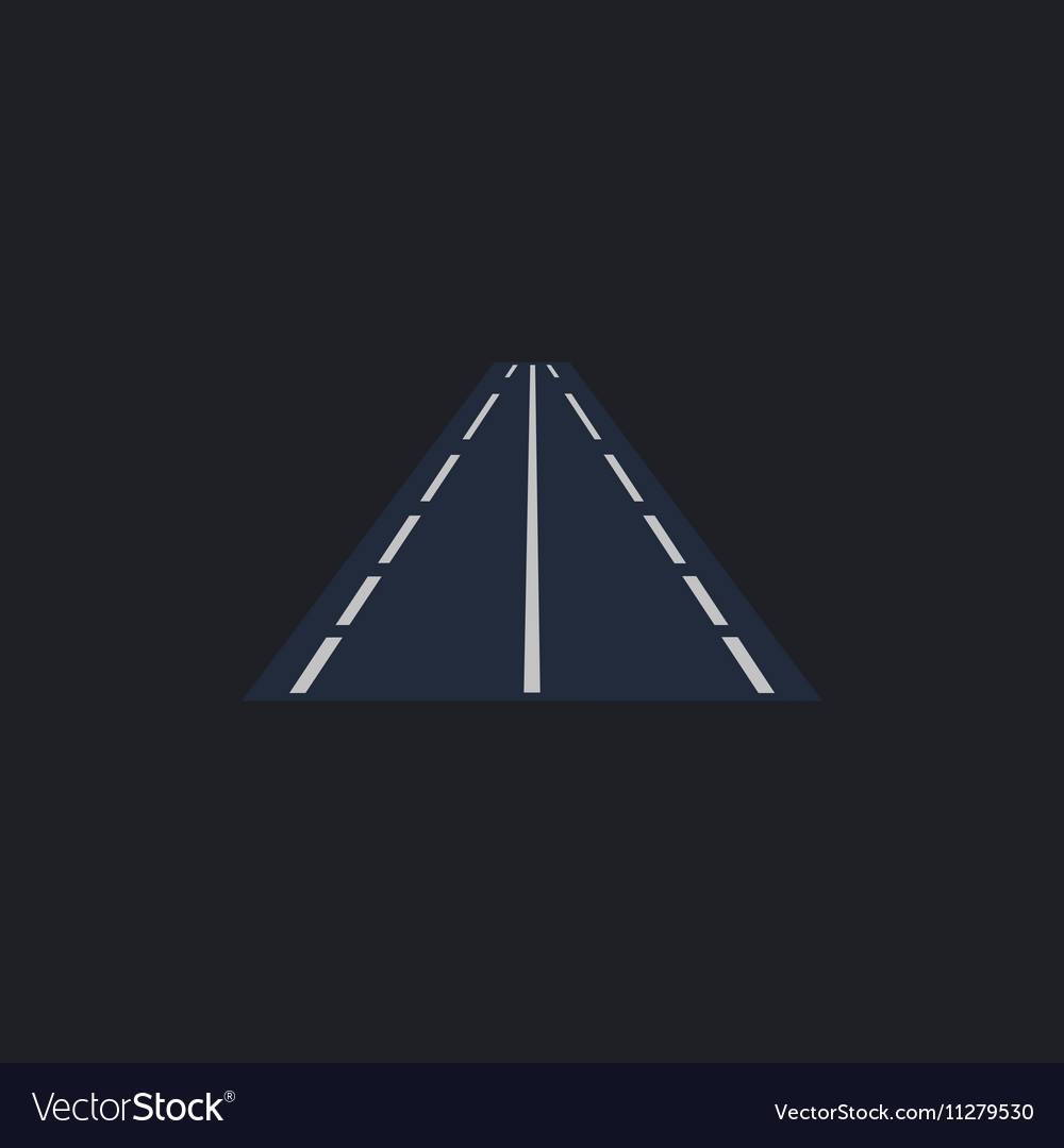 Road computer symbol