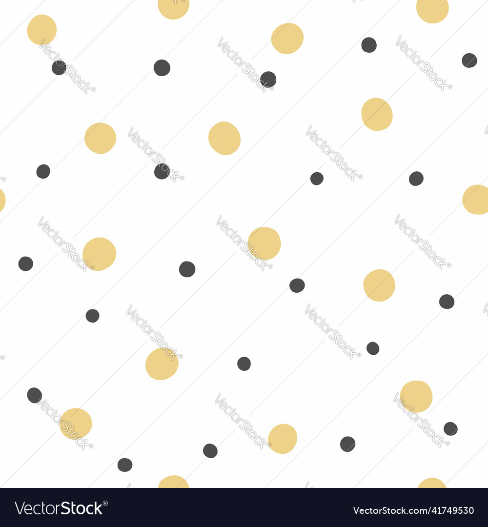 Simple seamless pattern with scattered dots