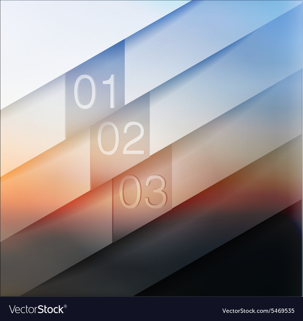 Abstract background number line