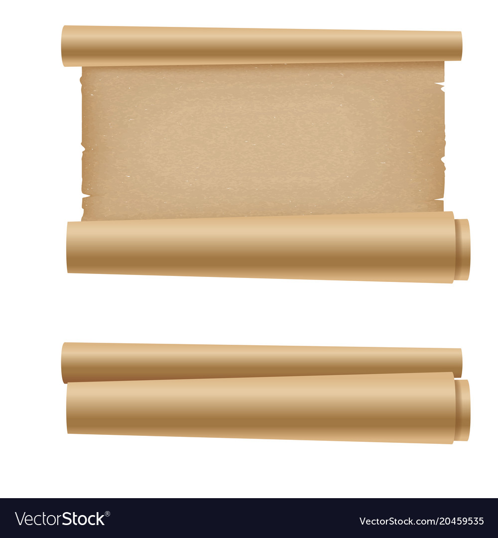 Antique Papyrus Scroll