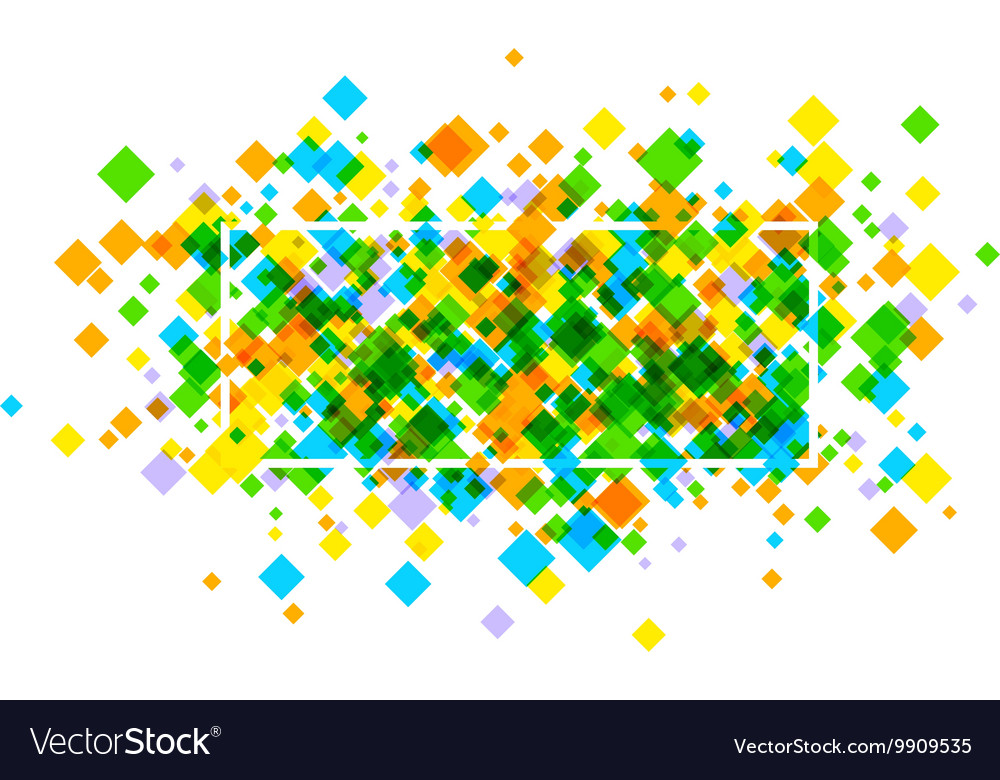 Background with colour rhombs