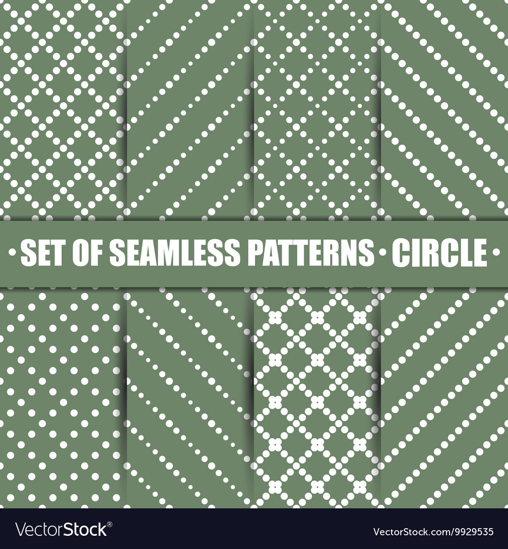 Set of seamless pattern