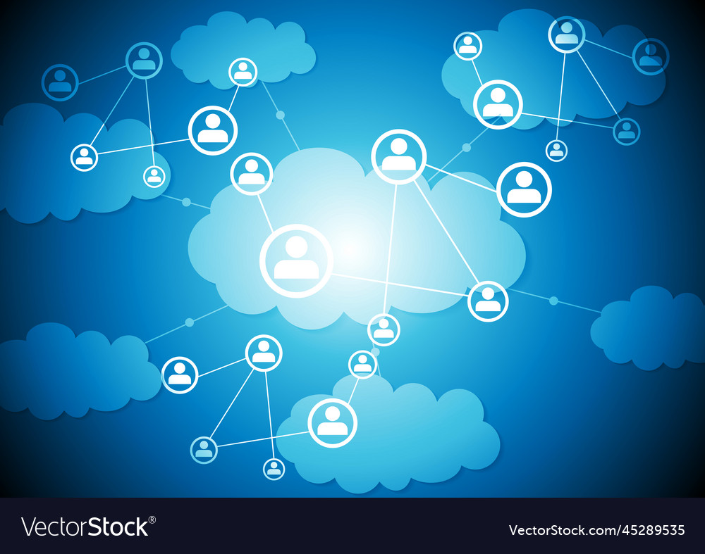 Technology web communication abstract background vector image Technology web communication abstract background