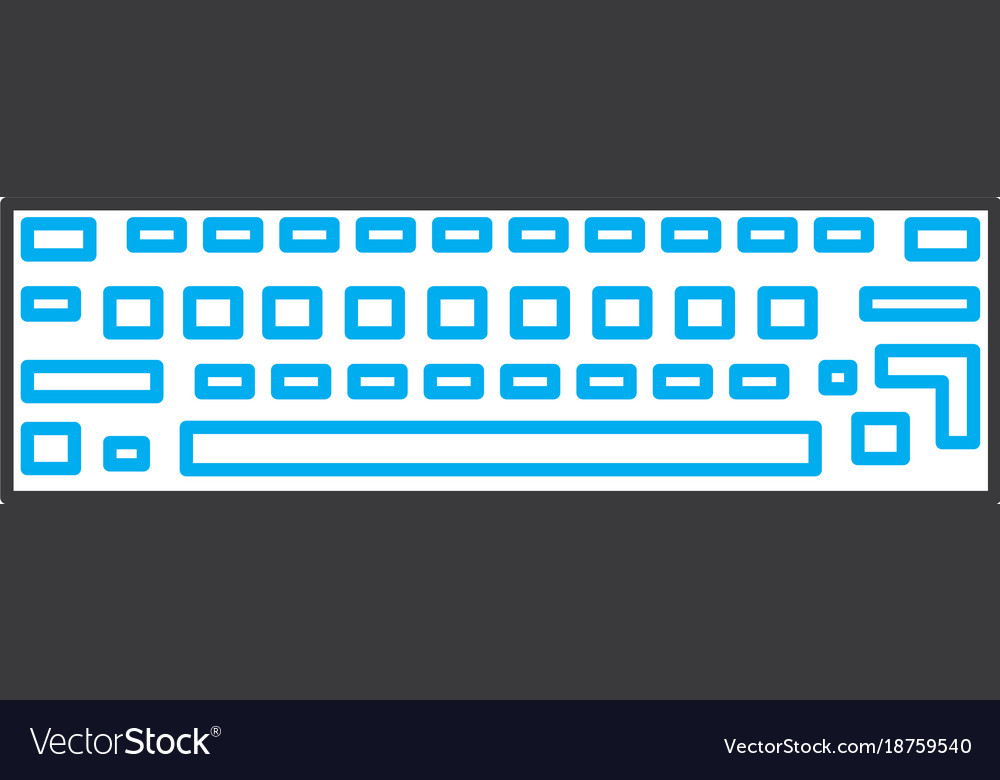 Isolated keyboard design