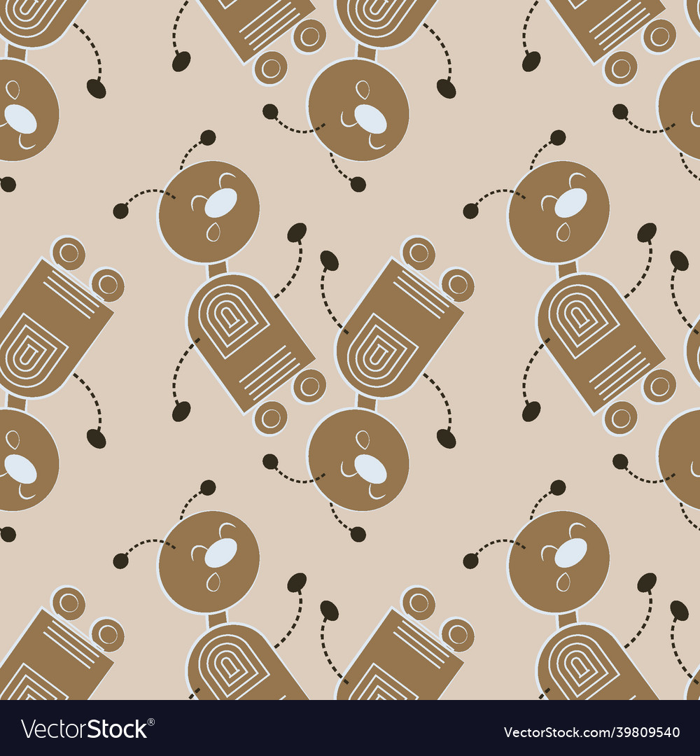 Stylized dancing robots - graphics machine revolt