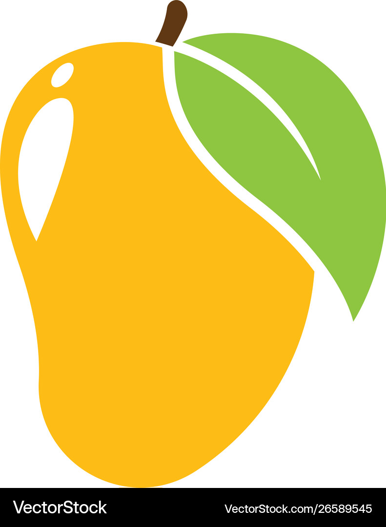 Mango logo Royalty Free Vector Image - VectorStock