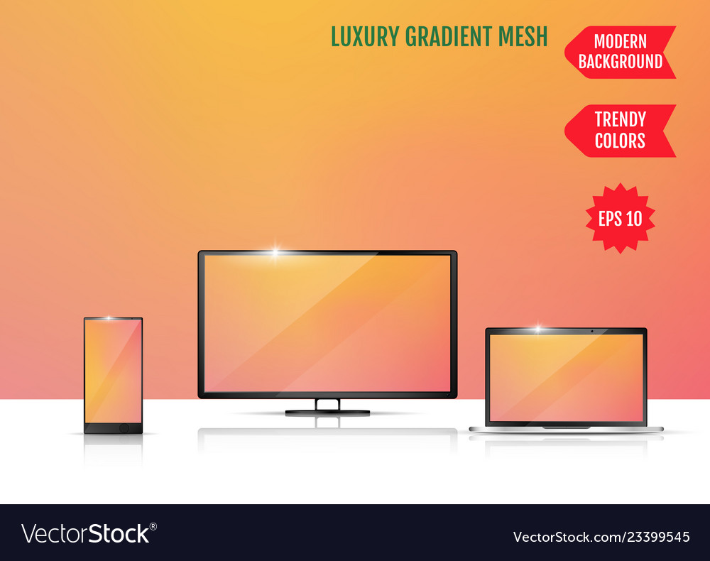Modern abstract background colors transition vector image Modern abstract background colors transition