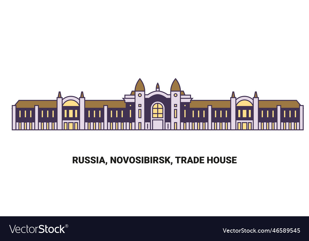 Russland novosibirsk Handelshaus Landmark