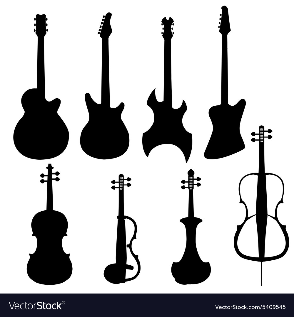 Set of string instruments