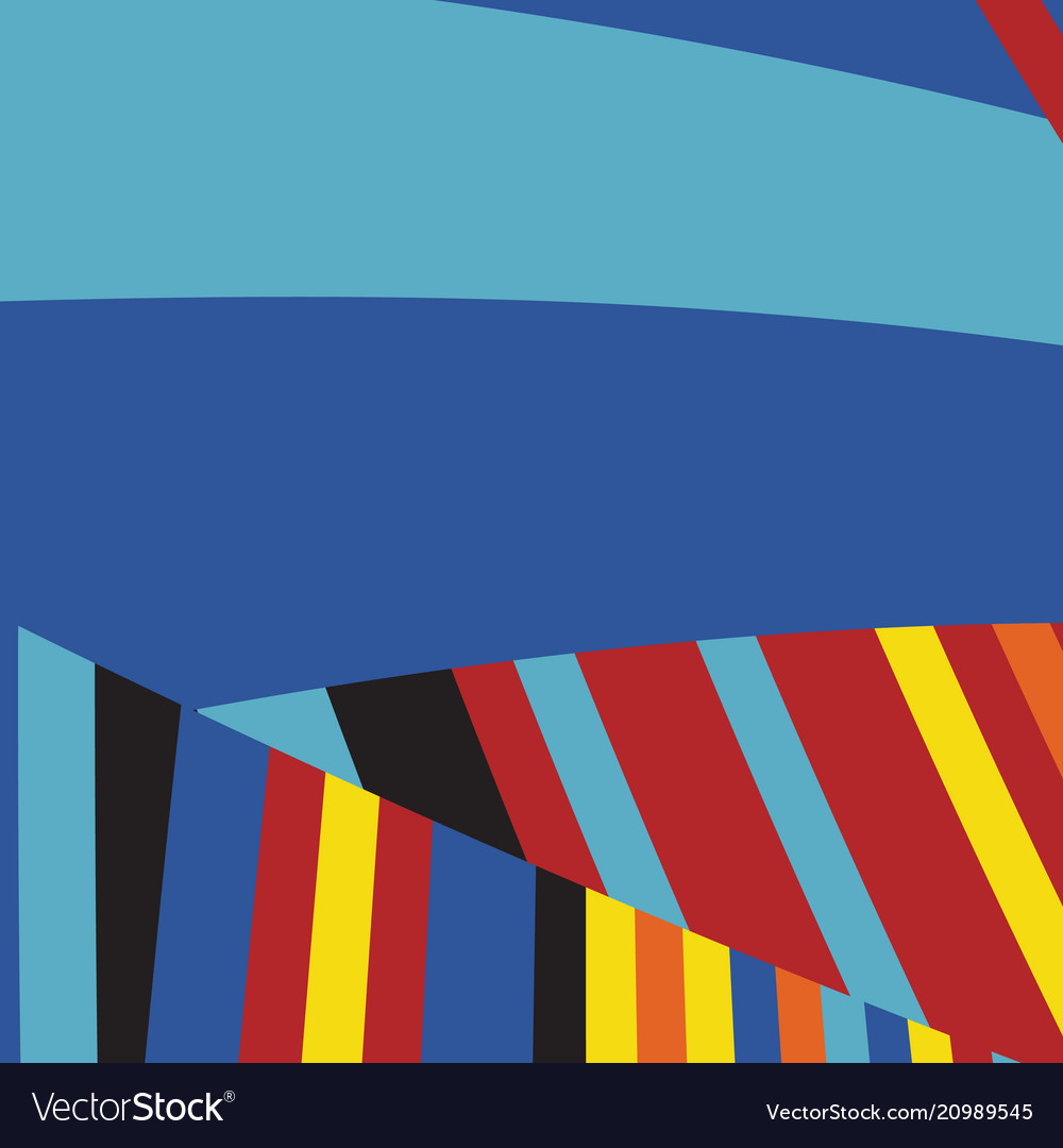 Zebra pop abstract stripe pattern vector image Zebra pop abstract stripe pattern