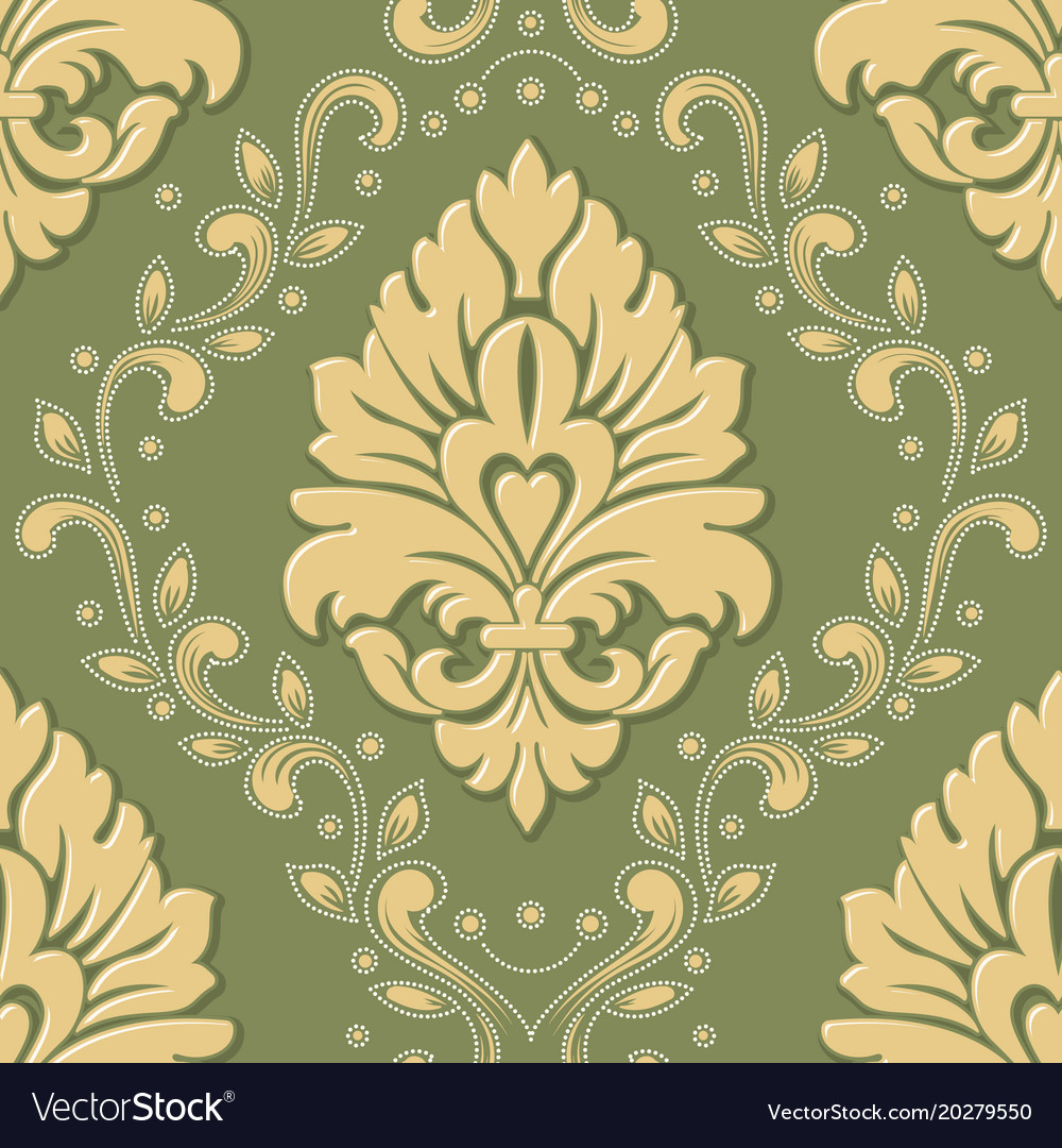 Elegant Damask Pattern