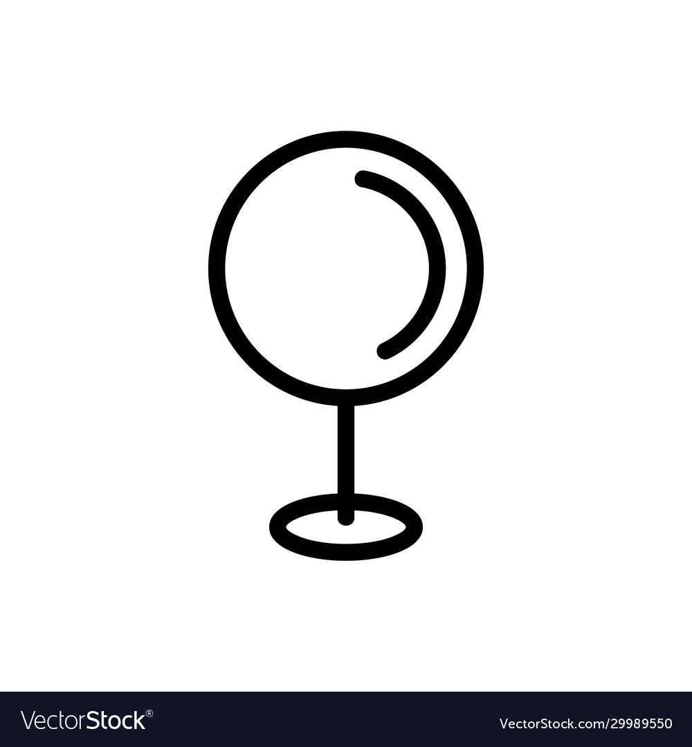 Marker pointer icon isolated contour Vector Image Marker pointer icon isolated contour
