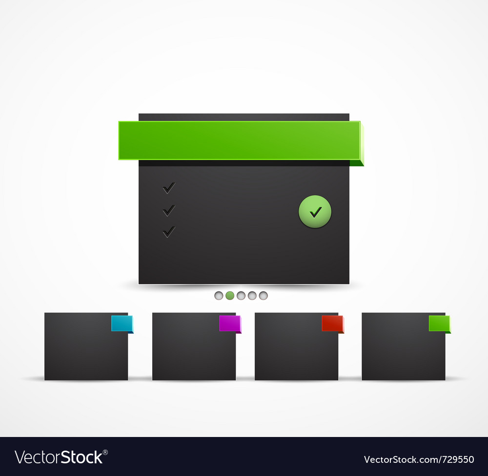 Modern Web Box Template