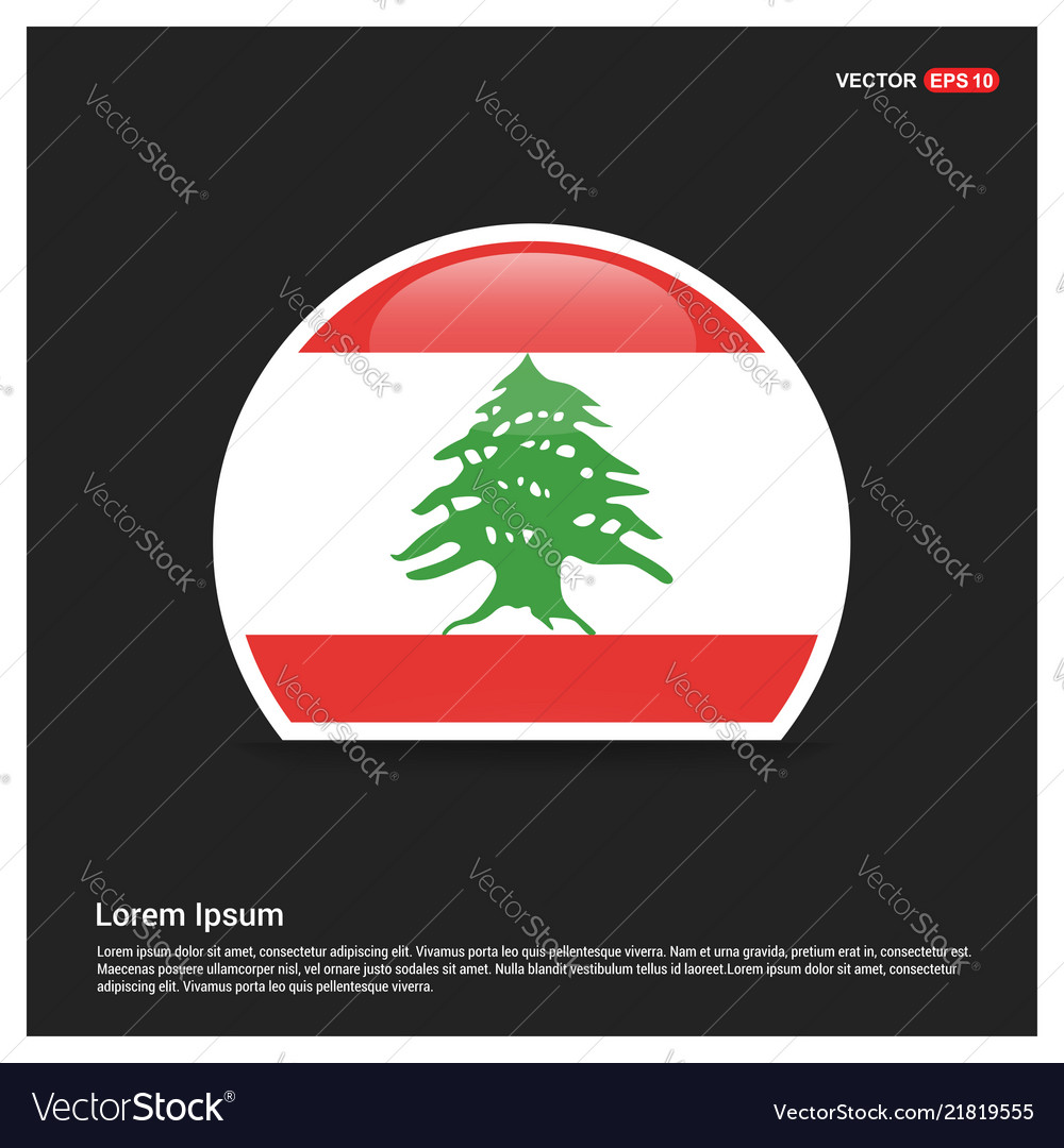 Lebanon independence day design